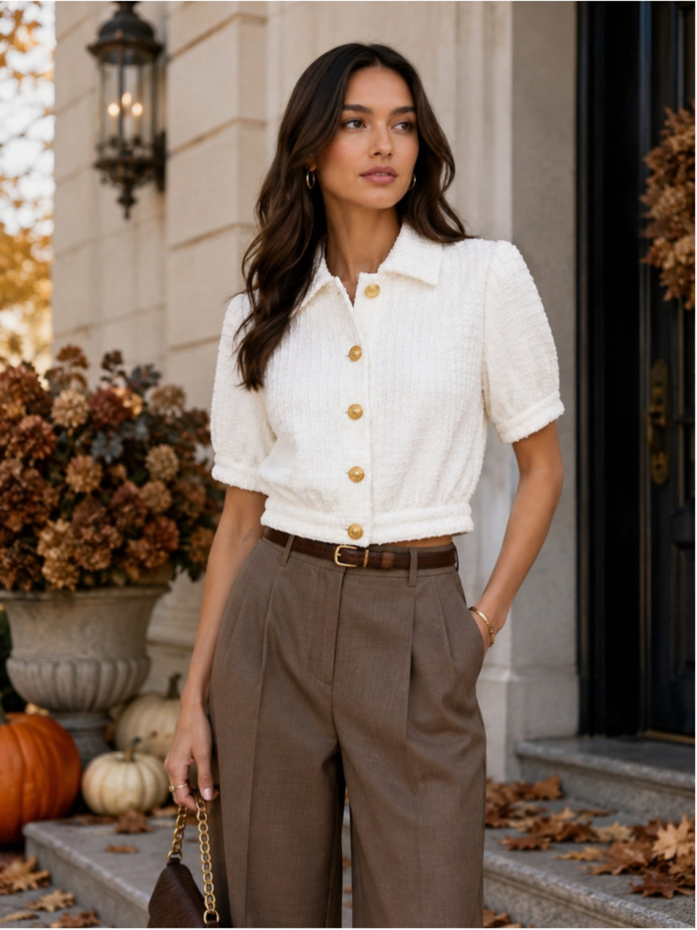 L'AGENCE White Cove Cropped Tweed Jacket NWT Size XS- Small